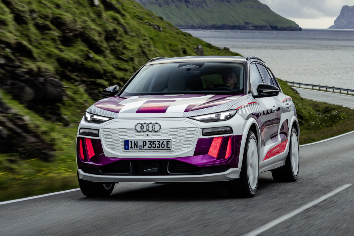 First drive: 2024 Audi Q6 e-tron Prototype. Image by Tobias Sagmeister.