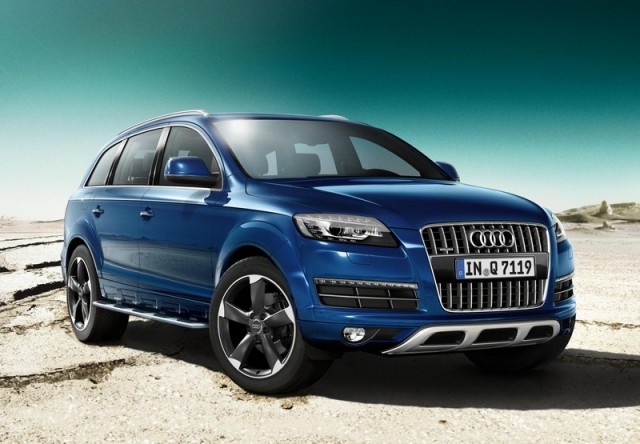 New top of the range Audi Q7s. Image by Audi.