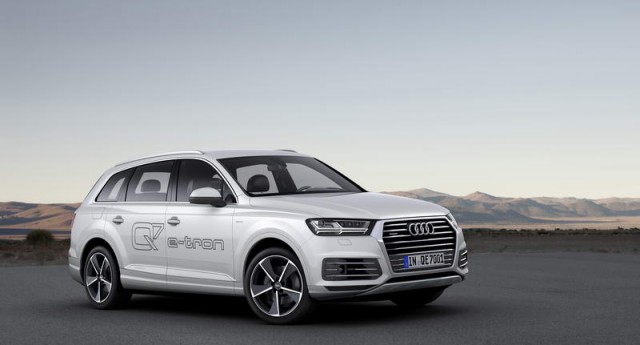 Audi creates 50g/km Q7 plugin diesel. Image by Audi.