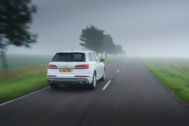 First drive: Audi Q7 55 TFSI e. Image by Audi UK.