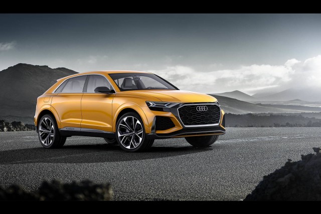 Storming RS Q8 concept is Audi's hot hybrid. Image by Audi.