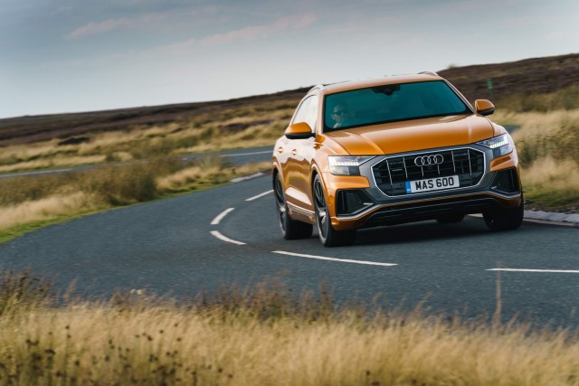 First UK drive: Audi Q8. Image by Audi.