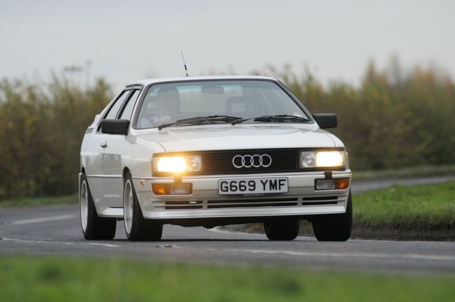 Retro drive: Audi Quattro 20V. Image by Matt Vosper.