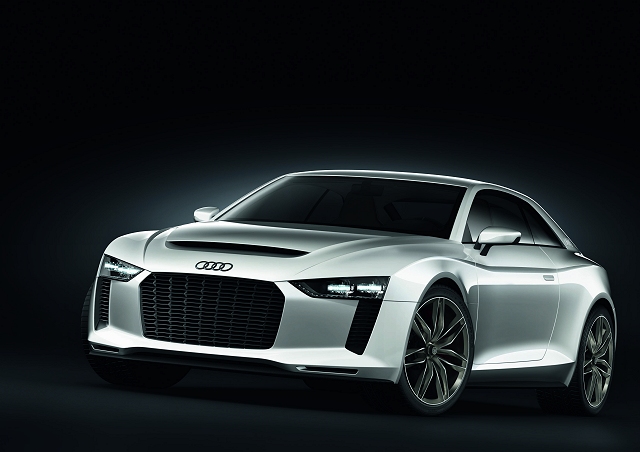 Paris Motor Show 2010: Audi quattro concept. Image by Audi.