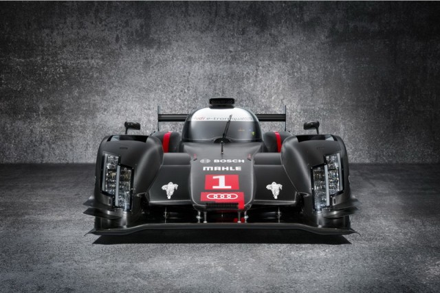 Audi R18 gets public road debut. Image by Audi.