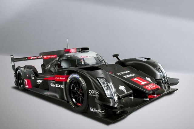 High-tech Audi racer detailed. Image by Audi.