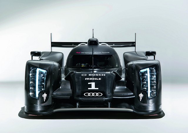 Audi reveals evil new R18 racer. Image by Audi.