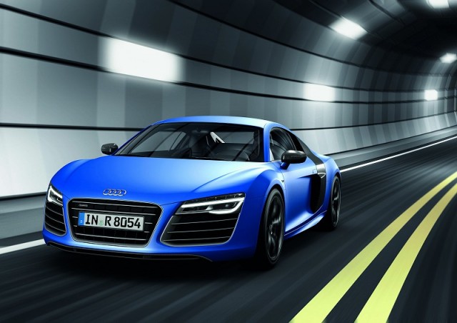 Revamped Audi R8 spawns 550hp V10 plus. Image by Audi.