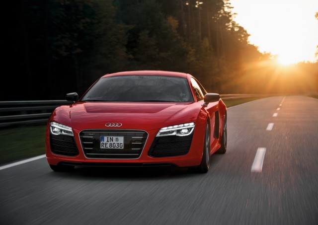 First drive: Audi R8 e-tron prototype. Image by Audi.