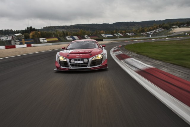 Captain Supersonic for Audi race series. Image by Audi.
