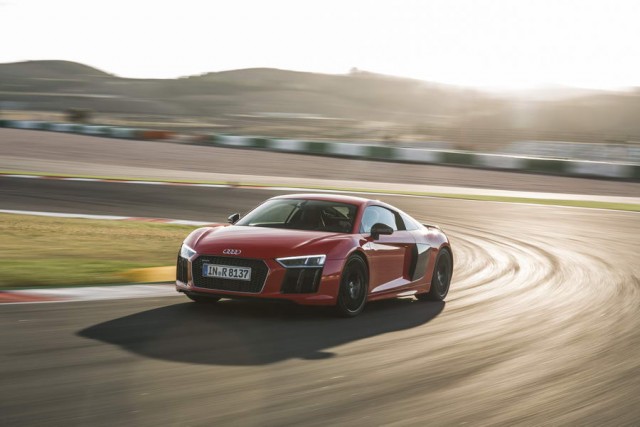 First drive: Audi R8 V10 plus. Image by Audi.