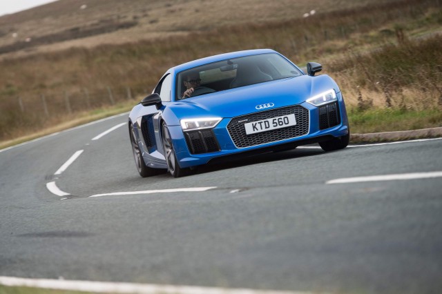 Driven: Audi R8 V10 plus coupe. Image by Audi.