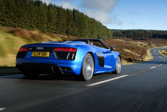 Driven: Audi R8 Spyder. Image by Audi.