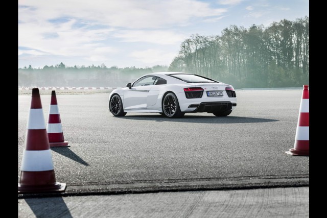 Audi builds rear-drive R8 V10 RWS. Image by Audi.