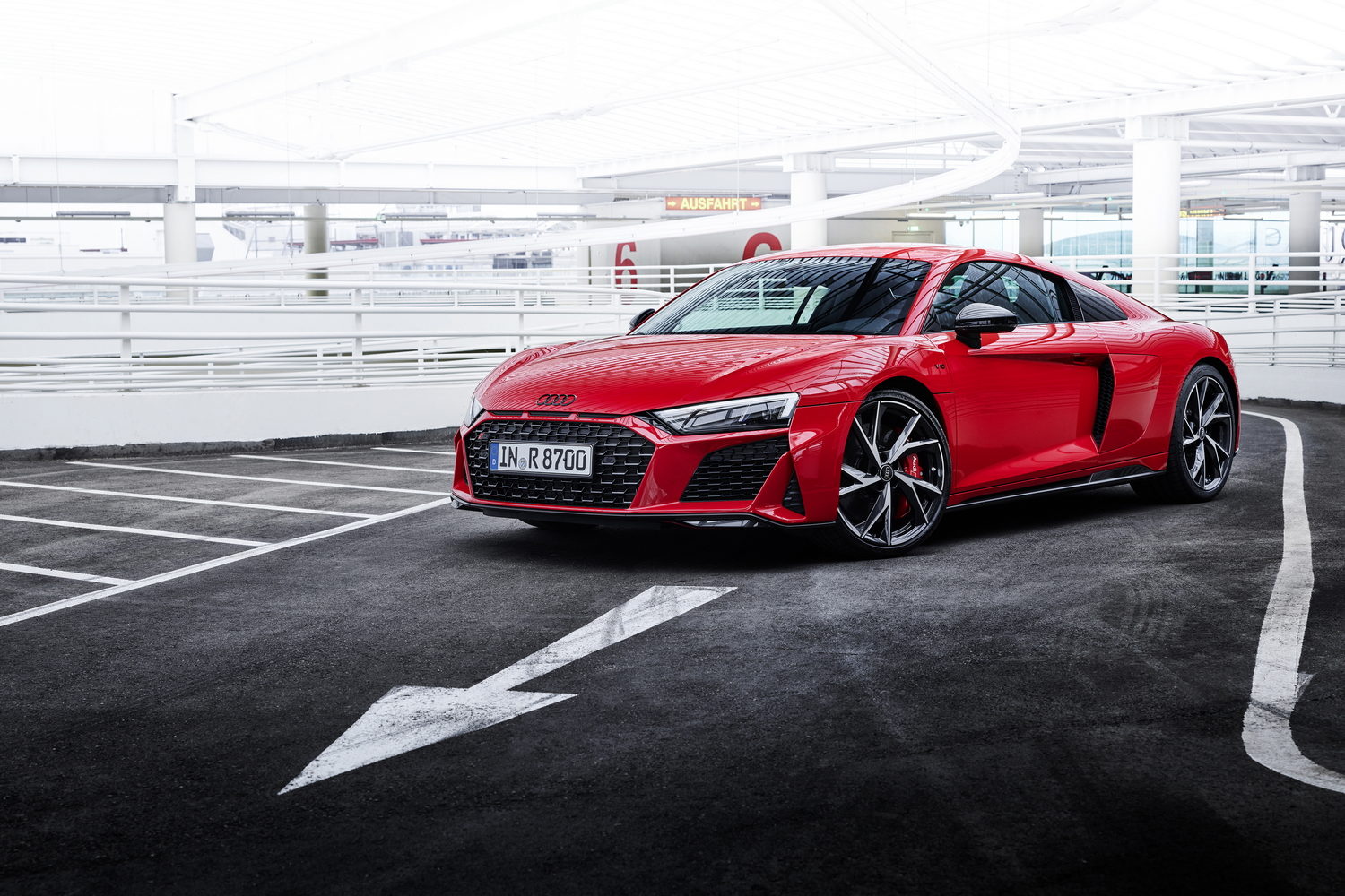 More power for Audi R8 V10 performance RWD. Image by Audi.