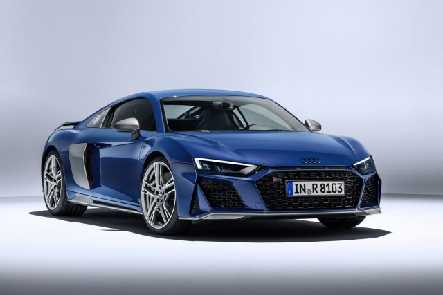 Audi updates the R8 for 2019. Image by Audi.