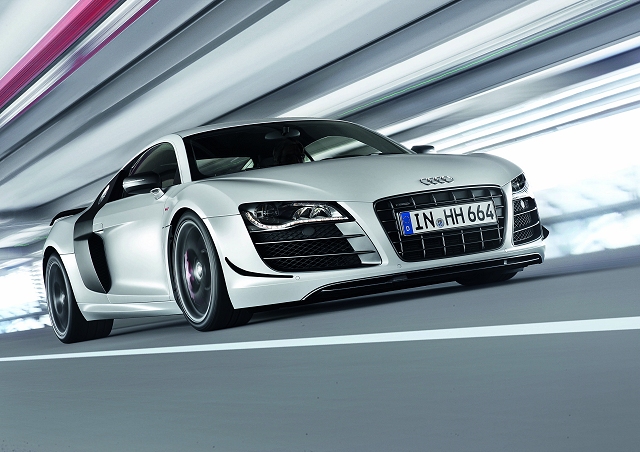 Faster, lighter Audi R8 GT revealed. Image by Audi.
