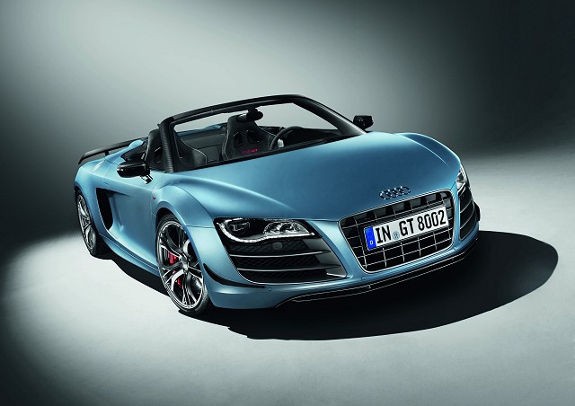 Audi R8 GT Spyder revealed. Image by Audi.