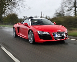 2010 Audi R8 Spyder. Image by Max Earey.