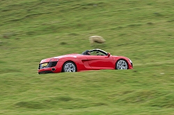 2010 Audi R8 Spyder. Image by Max Earey.