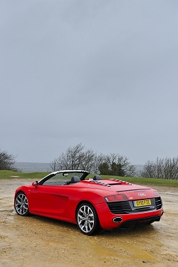 2010 Audi R8 Spyder. Image by Max Earey.