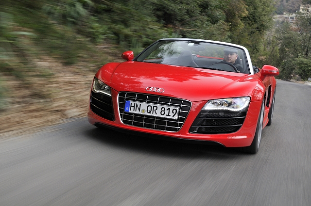 First Drive: Audi R8 Spyder V10. Image by Max Earey.