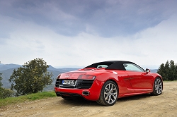 2010 Audi R8 Spyder. Image by Max Earey.