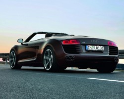 2011 Audi R8 Spyder V8. Image by Audi.