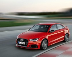 2017 Audi RS 3 Saloon. Image by Audi.