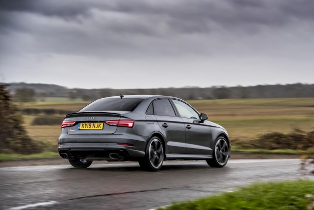 First drive: Audi RS 3 Saloon Sport Edition. Image by Audi UK.