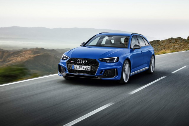 Audi announces 2018 RS4 Avant. Image by Audi.