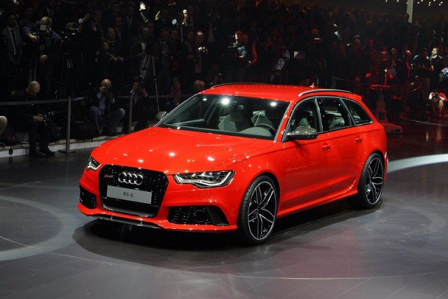 Geneva: Audi RS 6 Avant. Image by Newspress.