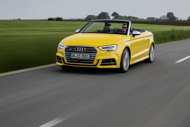 First drive: Audi S3 Cabriolet. Image by Audi.