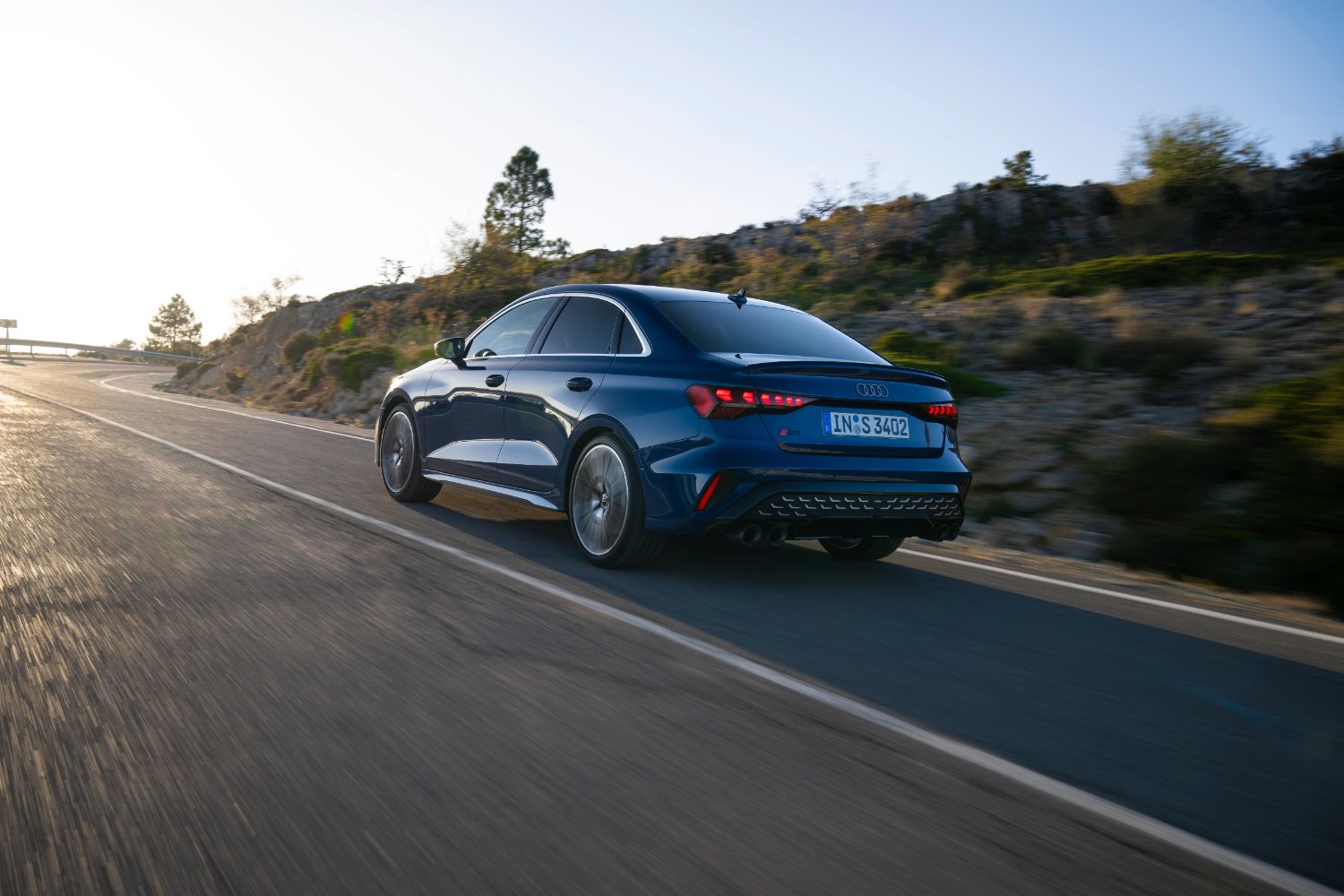 First drive: Audi S3 Saloon. Image by Audi.