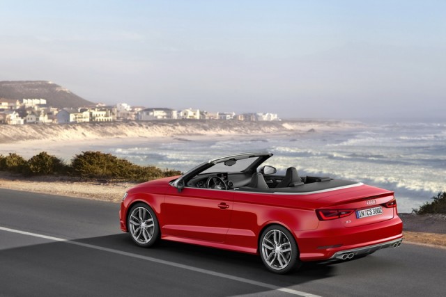 Incoming: Audi S3 Cabriolet. Image by Audi.