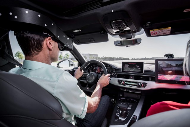 Audi goes all-in on Virtual Reality tech. Image by Audi.