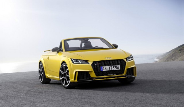 Audi targets Porsche with scorching TT RS. Image by Audi.