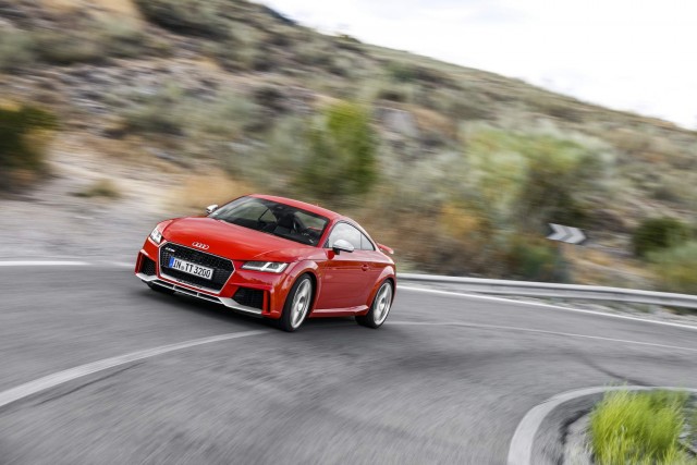 First drive: Audi TT RS. Image by Audi.
