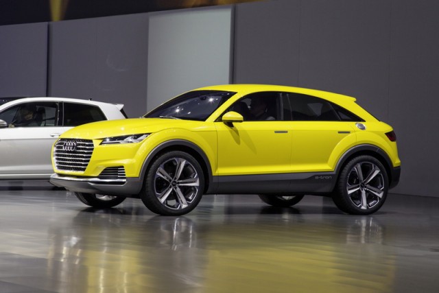 Audi previews TT-branded SUV. Image by Audi.