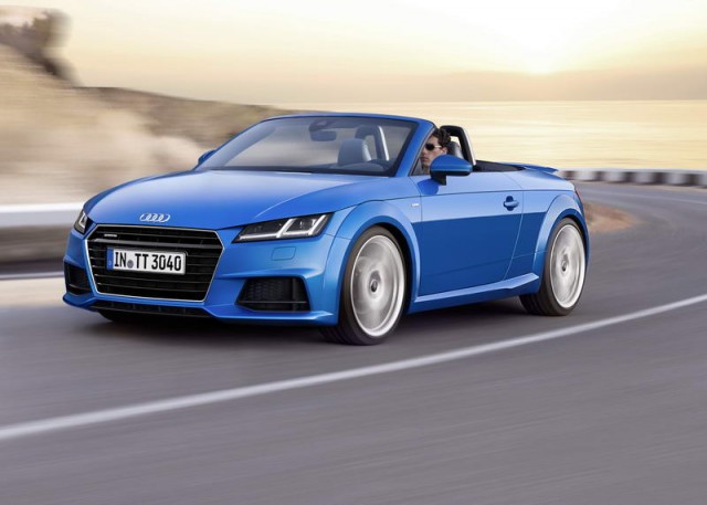Audi TT Roadster takes its bow. Image by Audi.