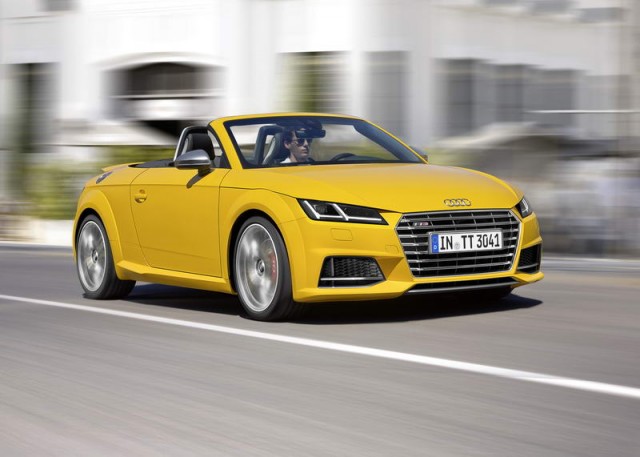 Incoming: Audi TT Roadster. Image by Audi.