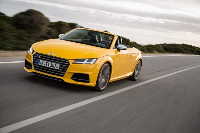 First drive: Audi TTS Roadster. Image by Audi.