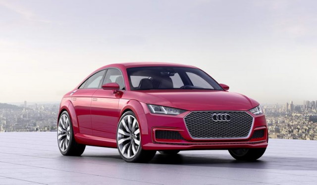 TT Sportback extends both chassis and brand. Image by Audi.