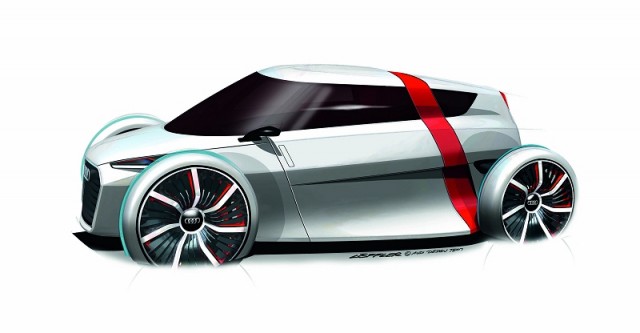 Audi urban concept unveiled. Image by Audi.