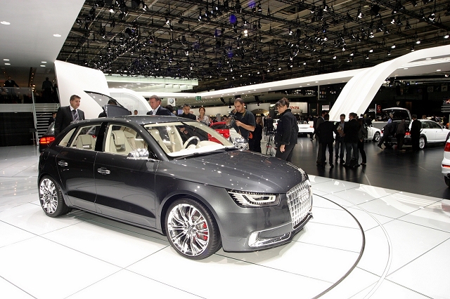 Review: Audi at the Paris Show. Image by Syd Wall.