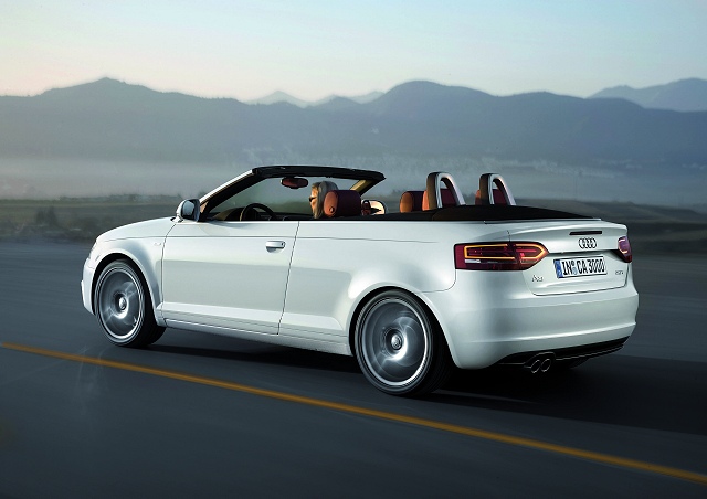 Drop-top Audi A3. Image by Audi.