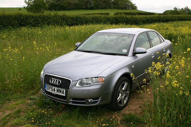 2005 Audi A4 1.8T saloon review. Image by Shane O' Donoghue.