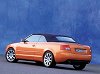 The Audi A4 convertible due for sale in 2002. Photograph by Audi. Click here for a larger image.