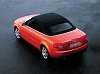 The Audi A4 convertible due for sale in 2002. Photograph by Audi. Click here for a larger image.