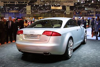The Audi Nuvolari concept - possibly showing the way for a TT replacement at the 2003 Geneva Motor Show. Image provided by Audi.